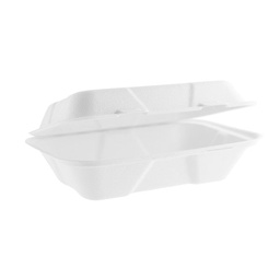 [I-SH89] 9 x 6in large iL-bagasse clamshell(QTY: 200)