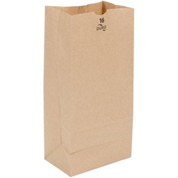 [NK-16LB-DURO-18416] Duro 18416 CPC 16 lbs Brown Grocery Bags - Case of 500