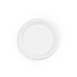 [P011] 7in bagasse plate (QTY:500)