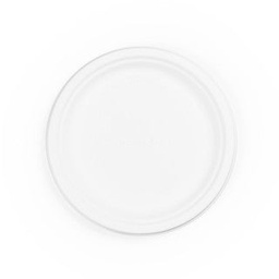 [P013] 9in bagasse plate (QTY:500)