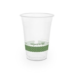 [R500Y-G] Vegware 16oz standard PLA cold cup, 96-Series (SKU: R500Y-G)