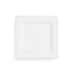 [VPSQ-08] 8in square bagasse plate (QTY:500)