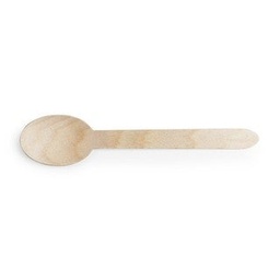[VT-SP6] Vegware 6in wooden spoon (SKU: VT-SP6)